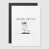 Drink Water - Eet, Drink en Wees eng Retro Klassie (Voorkant / Achterkant)