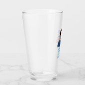 Drink water en vergeet je zorgen glas (Rechts)