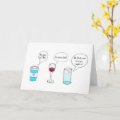 "Drink water" is grappig, alleen maar vanwege de K Kaart (Gele Bloem)