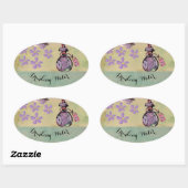 drink water ovale sticker (Vel)