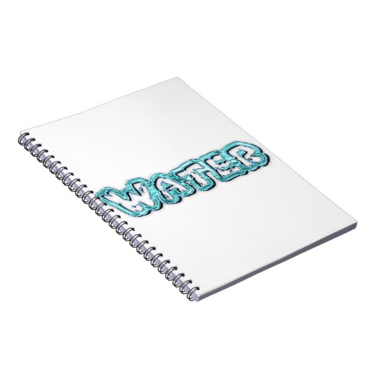 Drink-waterletters Notitieboek (Rechterzijde)