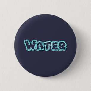 Drink-waterletters Ronde Button 5,7 Cm