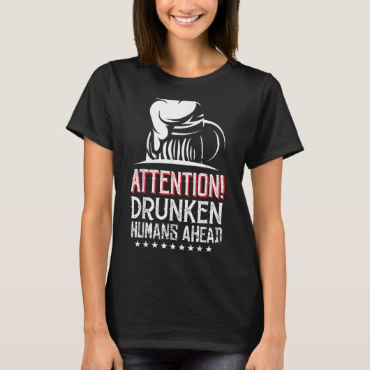 Drink weekendreis voor groepen t-shirt (Voorkant)