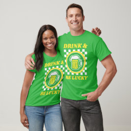 Drink & Wees Gelukkig T-shirt