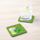 Drink & wees Merry Irish St. Patricks Day Bier Onderzetter (Rechterzijde)