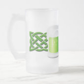 Drink & wees Merry Irish St. Patricks Day Matglas Bierpul (Links)