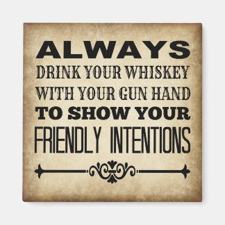 Drink Whiskey Magneet