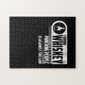 Drink Whiskey omdat mensen bestraft worden Legpuzzel (Horizontaal)