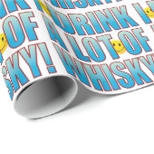 Drink Whisky Life B Cadeaupapier (Rol Hoek)