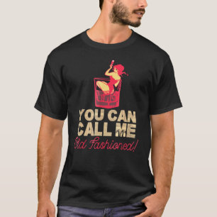 Drink whisky noemt me ouderwets t-shirt