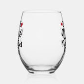 Drink Wijn en Feel Fijn Stemless Wijnglas Wijnglas Zonder Voet (Links)