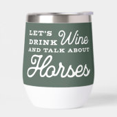 Drink Wijn Praten over Paarden Leuke Ruitersport (Links)