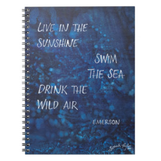 Drink Wild Air Emerson Journal Notitieboek