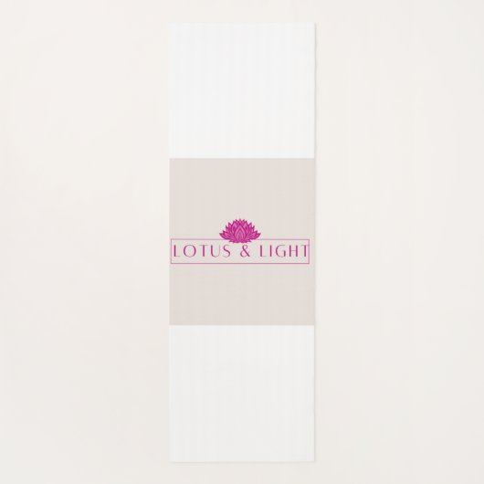 Drink Wine Feel Zen Yogamat (Achterkant)