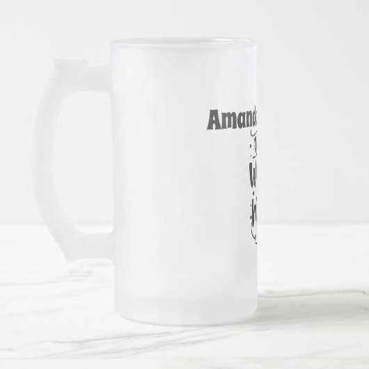 Drink Wives Matter Matglas Bierpul (Links)