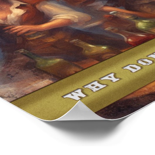 Drink worden - poster (Hoek)