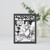 Drink zijn is het beste Briefkaart met een aanbied (Staand voorkant)