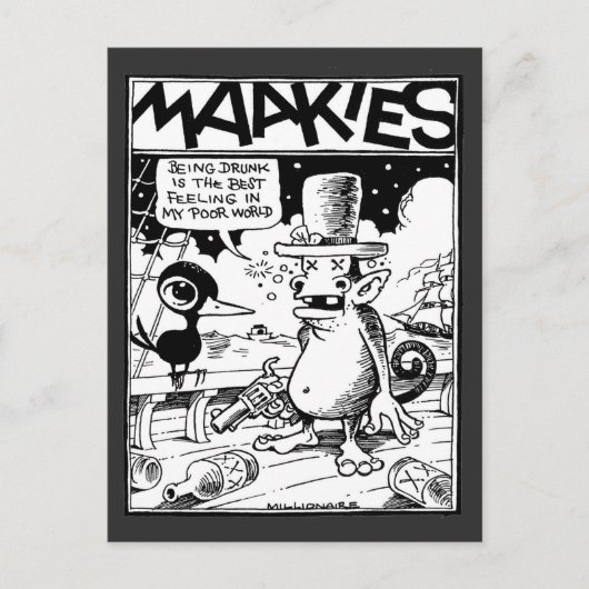 Drink zijn is het beste Briefkaart met een aanbied (Voorkant)