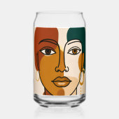 Drinkbeker Blikvorm Glas (Achterkant)