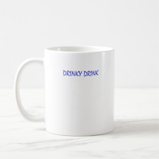 drinkbeker met Drink Koffiemok (Links)