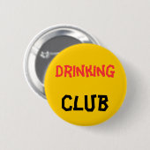 Drinkclub Knop Ronde Button 5,7 Cm (Voorkant /achterkant)
