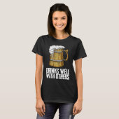 Drinken Alcohol Drinkteam T-shirt (Voorkant volledig)