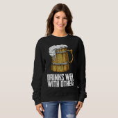 Drinken Alcohol Drinkteam Trui (Voorkant volledig)