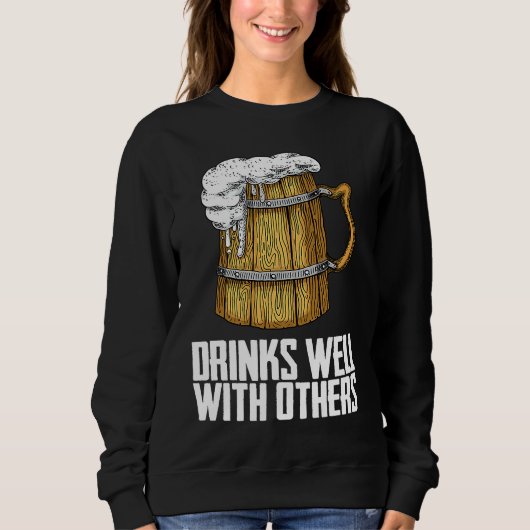 Drinken Alcohol Drinkteam Trui (Voorkant)