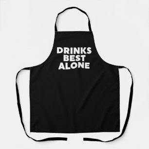 Drinken Alleen beste Schort