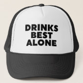 Drinken Alleen beste Trucker Pet (Voorkant)