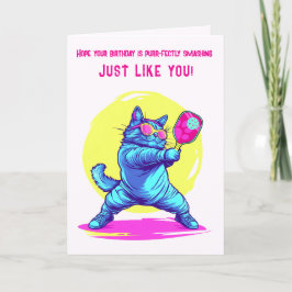 Drinken als een kat feestdagen kaart