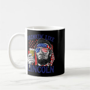 Drinken als Lincoln 4 juli Abraham Abe Amer Koffiemok