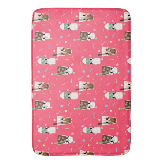 drinken badmat (Voorkant Verticaal)