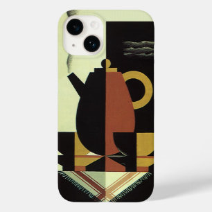  Drinken Beverages Koffiepot met bekertjes Case-Mate iPhone 14 Hoesje