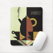 Drinken Beverages Koffiepot met bekertjes Muismat (Met muis)