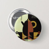 Drinken Beverages Koffiepot met bekertjes Ronde Button 5,7 Cm (Voorkant /achterkant)