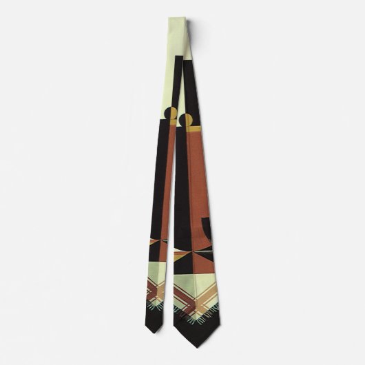  Drinken Beverages Koffiepot met bekertjes Stropdas (Achterkant)