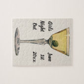  Drinken Beverages, Martini Olive Cocktail Legpuzzel (Horizontaal)