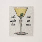  Drinken Beverages, Martini Olive Cocktail Legpuzzel (Verticaal)