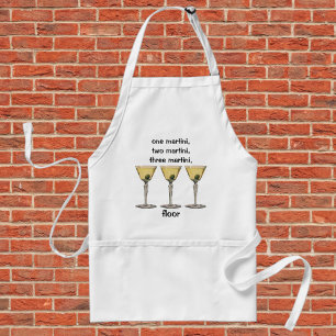 Drinken Beverages, Martini Olive Cocktail Standaard Schort