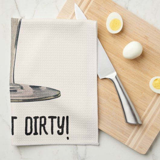  Drinken Beverages, Martini Olive Cocktail Theedoek (Quarter Fold)