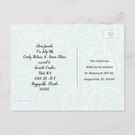 Drinken Bewegend Aankondiging Briefkaart (Achterkant)