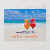 Drinken Bewegend Aankondiging Briefkaart (Voorkant)