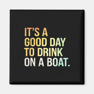 Drinken Boot Pret Dag Varend Ontspanning Magneet