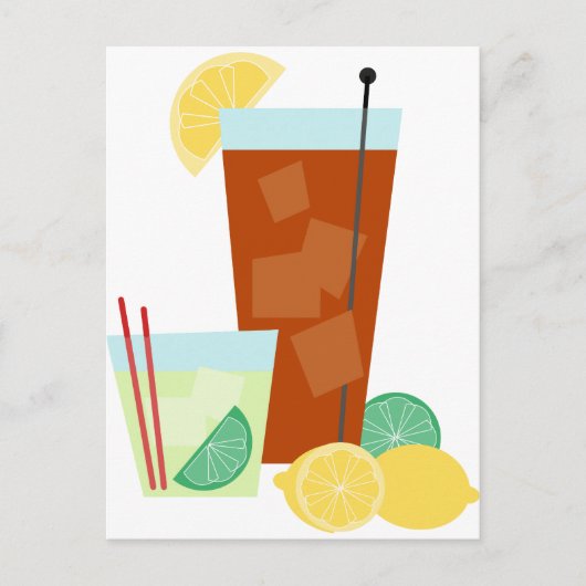 Drinken Briefkaart (Voorkant)