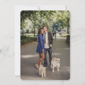 Drinken en bogen repetitie Dinner Invitation Kaart (Achterkant)