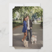 Drinken en bogen repetitie Dinner Invitation Kaart (Achterkant)