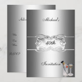 Drinken en de Zilveren Uitnodiging van de Partij (Voorkant / Achterkant)