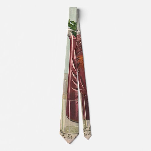 Drinken en dranken, Pitcher of Sangria Stropdas (Voorkant)