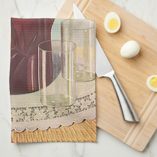  Drinken en dranken, Pitcher of Sangria Theedoek (Quarter Fold)